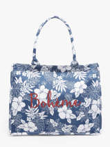 Sac Port paule Plage Gerard pasquier Bleu plage P24049