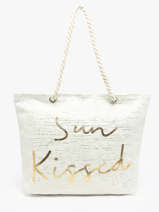 Sac Port paule Plage Gerard pasquier Blanc plage P24022