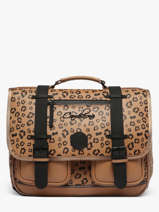 Cartable Vintage North Cameleon Marron vintage north CA38