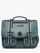 Cartable Vintage North Cameleon Bleu vintage north CA41