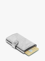 Porte-cartes Cuir Secrid Argent crunch MCR-vue-porte
