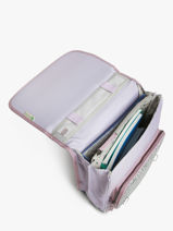 Sac  Dos Vintage Fantasy 2 Compartiments Cameleon Violet vintage fantasy SD39-vue-porte