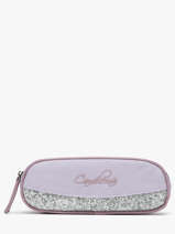 Trousse Enfant 2 Compartiments Vintage Fantasy Cameleon Violet vintage fantasy TROU