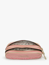 Trousse Enfant 2 Compartiments Cameleon Rose vintage fantasy TROU-vue-porte