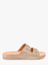 Claquettes Transoco Cacatoes Beige women TRANCOSO