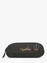 Pennenzak Kinderen 2 Compartimenten Cameleon Grijs vintage urban VIB-TROU