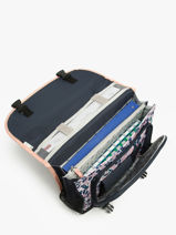 Cartable Enfant 2 Compartiments Cameleon Bleu actual CA38-vue-porte