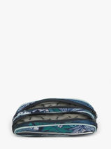 Trousse Enfant 2 Compartiments Cameleon Bleu actual TROU-vue-porte