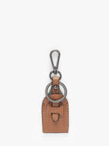 Sleutelhanger Caviar Leder Milano Bruin caviar CA23119
