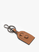 Porte-clefs Caviar Cuir Milano Bleu caviar CA23119-vue-porte