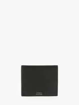 Portefeuille Cuir Tommy hilfiger Noir th premium AM12189