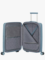 Valise Cabine Extensible American tourister Bleu fastforward 155259-vue-porte