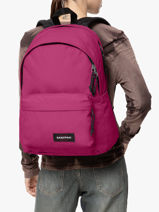 Rugzak Day Office 2 Compartimenten Met 16" Laptopvak Eastpak Roze pbg authentic PBGA5BIK-vue-porte