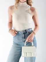 Sac Bandoulire City Miniprix Blanc city YL26001-vue-porte