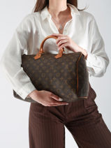 Handtassen Second Life Louis vuitton Bruin second life 1345894-vue-porte