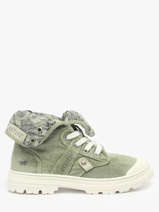 Sneakers Mustang Vert women 1426504