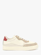 Sneakers Uit Leder Calvin klein jeans Beige men 1153OLH