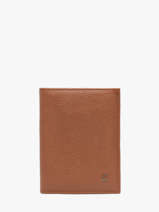Portefeuille Cuir Madras Etrier Marron madras EMAD247