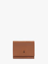 Portemonnee Madras Leder Etrier Bruin madras EMAD097