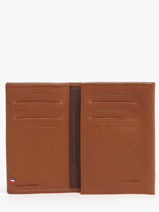 Kaarthouder Madras Leder Etrier Bruin madras EMAD024-vue-porte