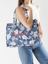 Sac Port paule Plage Gerard pasquier Bleu plage P24049-vue-porte