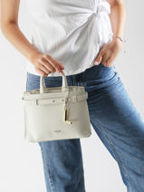 Sac Bandoulire Faubourg Cuir Lancel Gris faubourg A13527-vue-porte