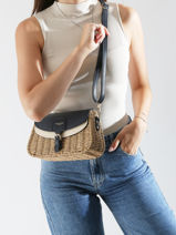 Sac Bandoulire St Tropez Miniprix Bleu st tropez C1065-vue-porte