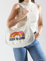 Sac Port paule Ibiza Virginie darling Blanc ibiza IBIFBMEB-vue-porte