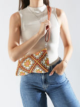 Sac Bandoulire Eva Les tropeziennes Multicolore eva TZ03-vue-porte