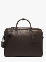Porte-documents Flandres 2 Compartiments + Pc 17'' Cuir Etrier Marron flandres EFLA8262