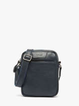 Sac Bandoulire Flandres Cuir Etrier Bleu flandres EFLA729S