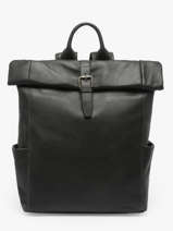 Sac à Dos Spider 2 Compartiments Cuir Etrier Noir spider ESPI8102
