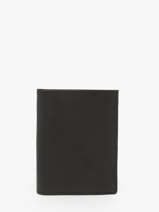 Portefeuille Porte-monnaie Oil Cuir Etrier Noir oil EOIL142