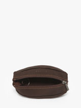 Portemonnee Oil Leder Etrier Bruin oil EOIL041-vue-porte
