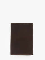 Porte-papiers Oil Cuir Etrier Noir oil EOIL429