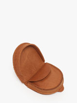 Porte-monnaie Oil Cuir Etrier Marron oil EOIL044-vue-porte