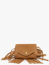 Porte-monnaie Cuir Paul marius Marron folk GUSTAFOL
