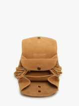 Porte-monnaie M Le Gustave Folk Cuir Paul marius Marron folk GUSTMFOL-vue-porte