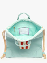 Sporttas Jeune premier Blauw daydream girls G-vue-porte