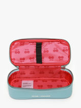 Trousse 1 Compartiment Jeune premier Bleu classics C-vue-porte