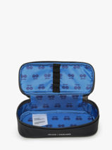 Trousse 1 Compartiment Jeune premier Bleu daydream boys B-vue-porte