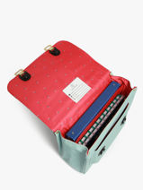 Cartable It Bag Midi 2 Compartiments Jeune premier Bleu daydream girls G-vue-porte