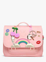 Boekentas It Bag Midi 2 Compartimenten Jeune premier Roze daydream girls G