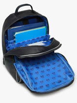 Rugzak 3 Compartimenten Jeune premier Blauw daydream boys B-vue-porte