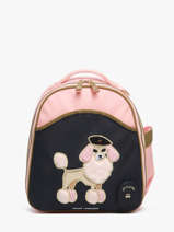 Sac  Dos 1 Compartiment Jeune premier Bleu daydream girls G