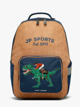 Sac  Dos 1 Compartiment Jeune premier Marron daydream boys B