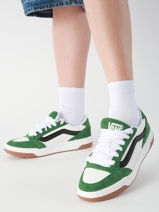 Sneakers Hylane En Cuir Vans Vert men D26BR1-vue-porte