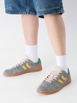 Sneakers En Cuir Coolway Gris men 86035950-vue-porte