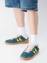 Sneakers En Cuir Coolway Bleu men 86036020-vue-porte