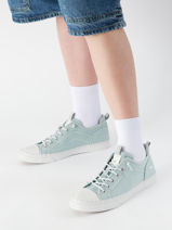 Sneakers Mustang Bleu women 1376308-vue-porte
